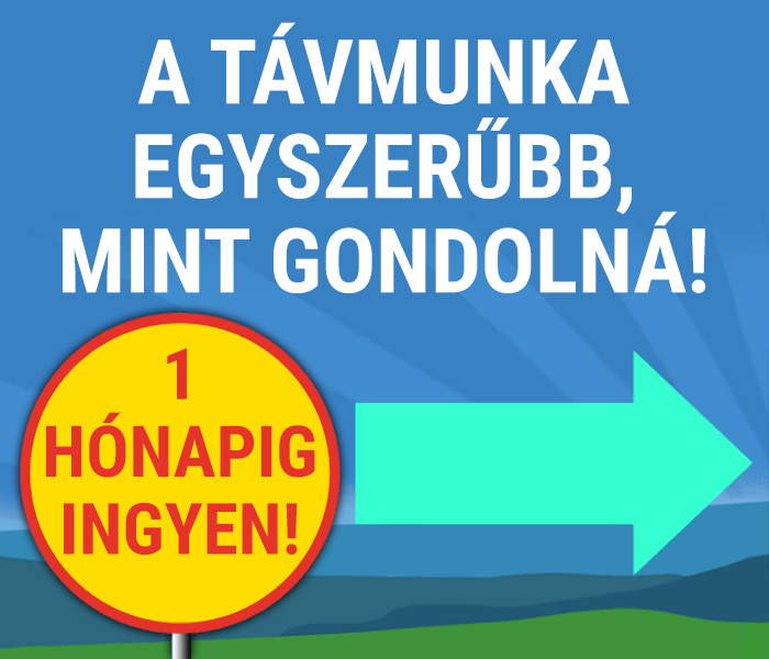 A távmunka egyszerűbb, mint gondolná!