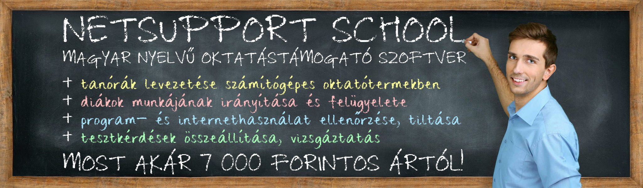 NetSupport School - akár 7 000 forintos ártól!