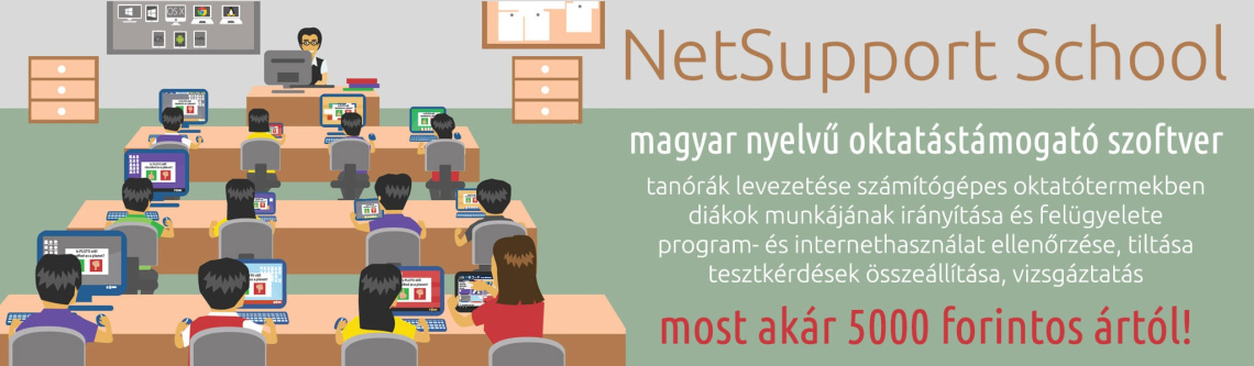 NetSupport School - most akár 5 000 forintos ártól!
